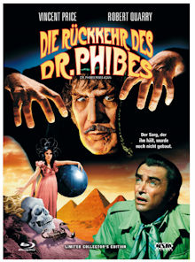 Die Rückkehr des Dr. Phibes (Limited Mediabook, Blu-ray+DVD, Cover A) (1972) [Blu-ray] 