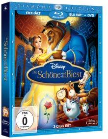 Die Schöne und das Biest (Diamond Edition, im Schuber) (2 Blu-Rays + DVD) (1991) [Blu-ray] 
