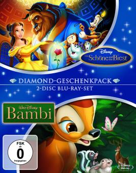 Die Schöne und das Biest/Bambi (Diamond Edition) [Blu-ray] 