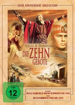 Die zehn Gebote (50th Anniversary Edition, 3 DVDs inkl. Stummfilm-Epos von 1923) (1956) 