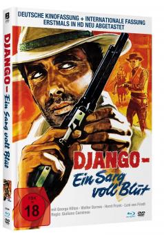 Django – Ein Sarg voll Blut (Limited Mediabook mit Kinofassung+Internationaler Fassung, Blu-ray+DVD) (1968) [FSK 18] [Blu-ray] 