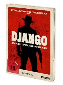 Django - Die Trilogie (Steelbook, 3 Discs) [FSK 18] [Gebraucht - Zustand (Sehr Gut)] 