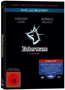 Dobermann (3 Disc Limited Mediabook, Blu-ray+DVD) (1997) [FSK 18] [Blu-ray] [Gebraucht - Zustand (Sehr Gut)] 