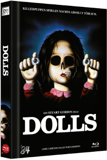 Dolls (Limited Mediabook, Blu-ray+DVD, Cover A) (1987) [FSK 18] [Blu-ray] 
