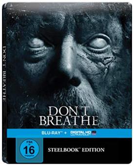 Don't Breathe (Limited Steelbook) (2016) [Blu-ray] [Gebraucht - Zustand (Sehr Gut)] 