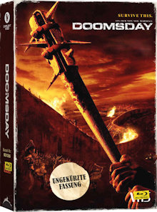 Doomsday - Tag der Rache (Uncut, Limited VHS-Edition) (2008) [FSK 18] [Blu-ray] [Gebraucht - Zustand (Sehr Gut)] 