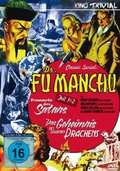 Dr. Fu Manchu - Teil 1&2: Trommeln des Satans / Das Geheimnis des goldenen Drachens (Limited Edition) (2 DVDs) (1952) [Gebraucht - Zustand (Gut)] 