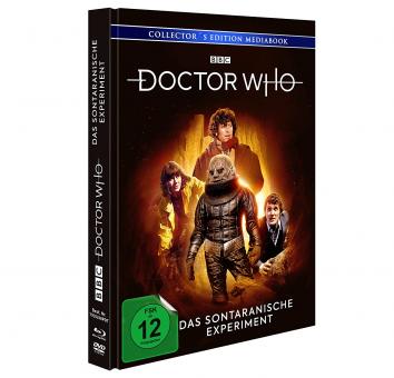 Doctor Who - Vierter Doktor - Das sontaranische Experiment (Limited Mediabook, Blu-ray+DVD) (1975) [Blu-ray] 