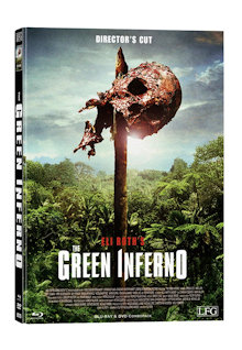 The Green Inferno (Director's Cut) (Limited Mediabook, Blu-ray+DVD, Cover E) (2013) [FSK 18] [Blu-ray] 