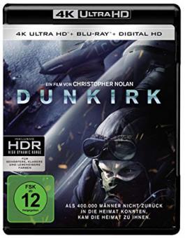 Dunkirk (4K Ultra HD+Blu-ray) (2017) [4K Ultra HD] [Gebraucht - Zustand (Sehr Gut)] 