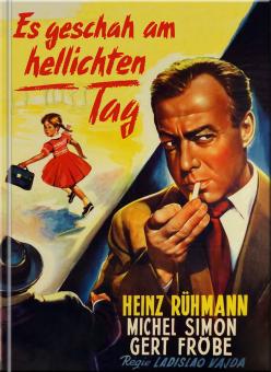 Es geschah am hellichten Tag (Limited Mediabook, Blu-ray+DVD, Cover C) (1958) [Blu-ray] 