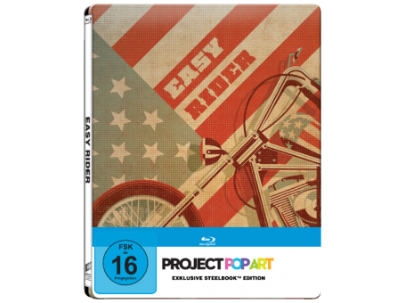 Easy Rider (Pop Art Steelbook) (1969) [Blu-ray] 