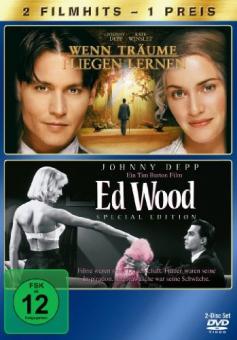 Wenn Träume fliegen lernen (2004) / Ed Wood (1994) (2 DVDs) [Gebraucht - Zustand (Sehr Gut)] 