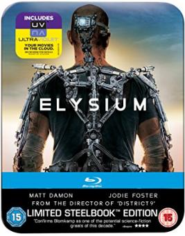 Elysium (Steelbook) (2013) [UK Import mit dt. Ton] [Blu-ray] 