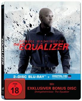 The Equalizer (2 Discs, Steelbook) (2014) [Blu-ray] 