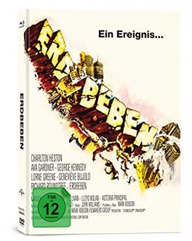 Erdbeben (Limited Mediabook, 2 Blu-ray's+DVD) (1974) [Blu-ray] 