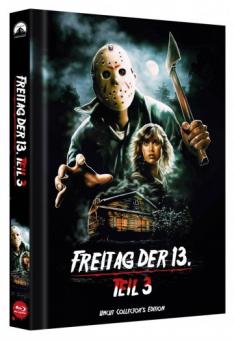 Freitag der 13. Teil 3 (Limited Collector's Edition Mediabook, Cover D) (1982) [Blu-ray] 