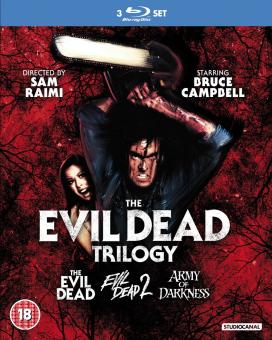 Evil Dead Trilogy (3 Discs) [FSK 18] [UK Import] [Blu-ray] 