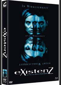eXistenZ (Limited Mediabook, 2 Discs, Cover B) (1999) [Blu-ray] 