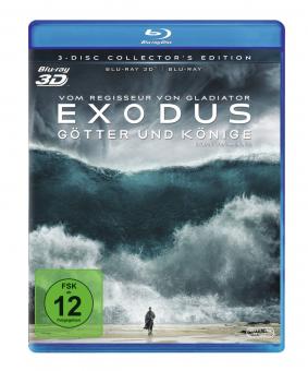 Exodus - Götter und Könige (3 Disc Collector's Edition, 3D Blu-ray + 2 Blu-ray's) (2014) [3D Blu-ray] 