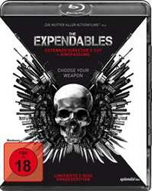 The Expendables (Extended Director's Cut + Kinofassung) (2010) [FSK 18] [Blu-ray] 
