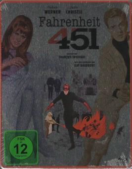Fahrenheit 451 (Steelbook) (1966) [Blu-ray] 