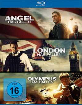 Olympus Has Fallen / London Has Fallen / Angel Has Fallen (3 Discs) (2019) [Blu-ray] 