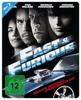 Fast and Furious - Neues Modell. Originalteile. (Steelbook) (2009) [Blu-ray] 