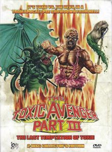 The Toxic Avenger 3 - Toxies letzte Schlacht (Limited Mediabook, 2 Discs) (1989) [FSK 18] 