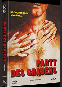 Party des Grauens (Death Weekend) (Limited Mediabook, Blu-ray+DVD, Cover B) (1976) [FSK 18] [Blu-ray] 