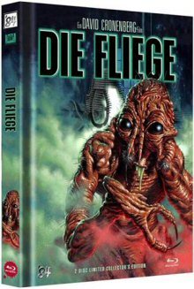 Die Fliege (Limited Mediabook, Blu-ray+DVD, Cover C) (1986) [FSK 18] [Blu-ray] 