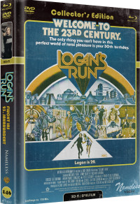 Logan's Run - Flucht ins 23. Jahrhundert (Limited Mediabook, 2 Discs, Cover C) (1976) [Blu-ray] 