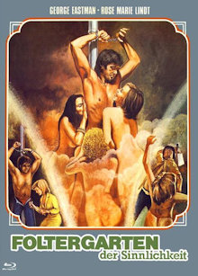 Foltergarten der Sinnlichkeit (Limited Mediabook, Blu-ray+DVD, Cover A) (1976) [FSK 18] [Blu-ray] 