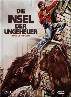 Die Insel der Ungeheuer (Limited Mediabook, Blu-ray+DVD, Cover E) (1976) [Blu-ray] 