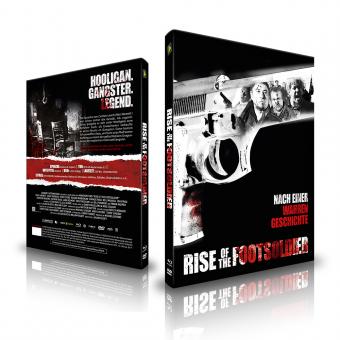Rise Of The Footsoldier (Limited Mediabook, Extended Version, Blu-ray+DVD, Cover B) (2007) [FSK 18] [Blu-ray] 