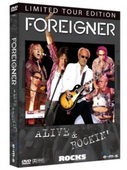 Foreigner - Alive & Rockin' (Limited Tour Edition, 2 DVDs + Audio-CD) 