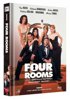 Four Rooms (Limited Mediabook, Blu-ray+DVD, Cover D) (1995) [Blu-ray] 