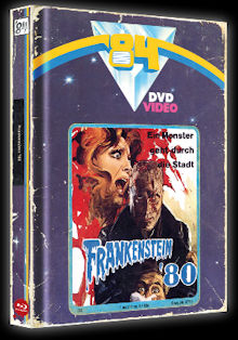 Frankenstein 80 (Limited Mediabook, Blu-ray+DVD, Cover A) (1972) [FSK 18] [Blu-ray] 
