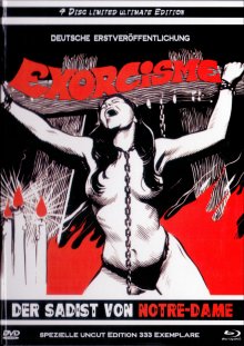 Exorcisme (Uncut 4-Disc Mediabook Edition, Limitiert auf 333 Stück, Blu-ray + DVD, Cover C) (1974) [FSK 18] [Blu-ray] 
