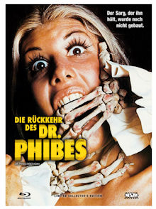 Die Rückkehr des Dr. Phibes (Limited Mediabook, Blu-ray+DVD, Cover C) (1972) [Blu-ray] 