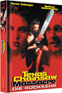 Texas Chainsaw Massacre - Die Rückkehr (Limited Mediabook, Blu-ray+DVD, Cover A) (1994) [FSK 18] [Blu-ray] 