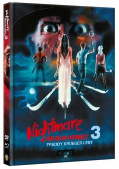 Nightmare on Elm Street - Teil 3 (Limited Mediabook, Blu-ray+DVD) (1987) [FSK 18] [Blu-ray] 
