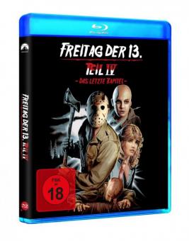 Freitag der 13. Teil 4 (Uncut inkl. Wendecover mit VHS-Motiv) (1984) [FSK 18] [Blu-ray] 