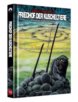 Friedhof der Kuscheltiere (Limited Mediabook, Blu-ray+DVD, Cover B) (1989) [FSK 18] [Blu-ray] 