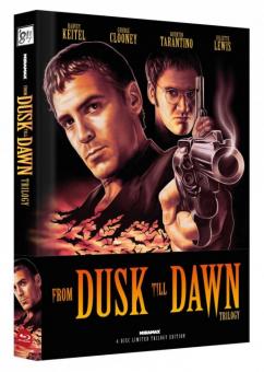 From Dusk Till Dawn Trilogy (Limited Wattiertes Mediabook, Cover A) [FSK 18] [Blu-ray] 