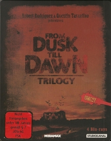 From Dusk Till Dawn Trilogy (Uncut 4 Disc Steelbook Edition) [FSK 18] [Blu-ray] 