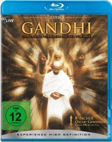 Gandhi (2 Discs) (inkl. Wendecover) (1982) [Blu-ray] [Gebraucht - Zustand (Sehr Gut)] 