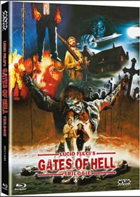 Lucio Fulcis Gates of Hell Trilogie (3 Disc Limited Mediabook, Cover A) [FSK 18] [Blu-ray] 