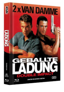 Geballte Ladung - Double Impact (Limited Mediabook, Blu-ray+DVD, Cover A) (1991) [FSK 18] [Blu-ray] [Gebraucht - Zustand (Sehr Gut)] 