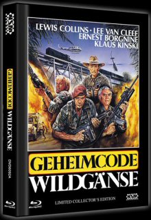 Geheimcode Wildgänse (Limited Mediabook, Blu-ray+DVD, Cover A) (1984) [FSK 18] [Blu-ray] 